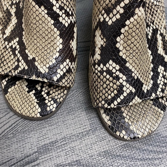 Vionic “Blakey” Snake-print Leather Bootie - Picture 5 of 15